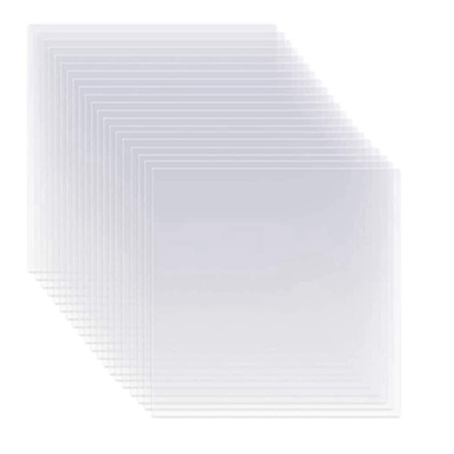 40Pcs Clear Mylar Stencil Sheets 12 Inch Blank Stencil Material Sheets,for  Compatible & Silhouette Cutting - AliExpress